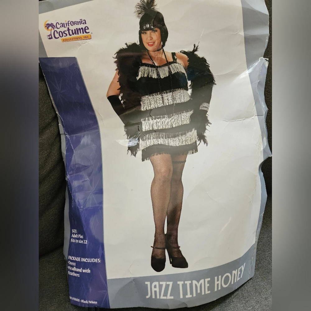GUC Plus Size Flapper Girl costume